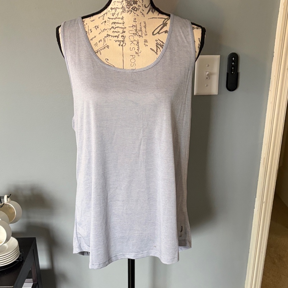 5/$25 RBX Light Gray Scoop Neck Tank Top